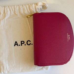 A.P.C. Half moon wallet